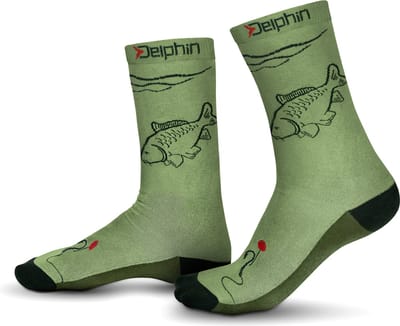 Happy Carp Karpersokken Karper Vis Sokken Mt 41 – 46 Leuke Vissokken Viscadeau Outdoor Quality Socks