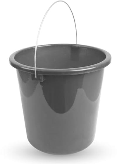 Huishoudemmer 10 liter - BPA-vrij en duurzaam kunststof, ergonomisch handvat, optimale functies voor huishouden en tuin