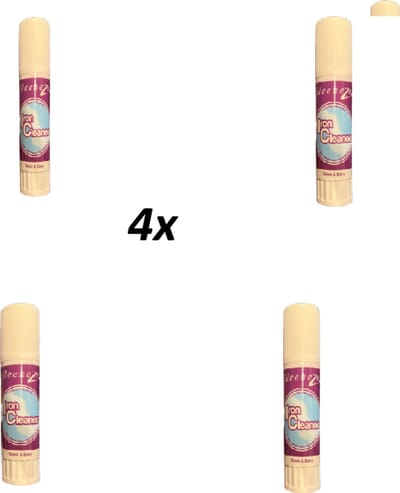Kleenezer strijkijzer reiniger stick - schoonmaak hulpmiddel - strijkijzerreiniger - IRON CLEANER - metaal reiniger - 4 stuks