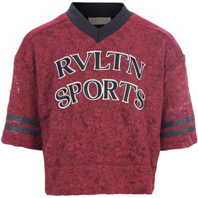 LOOXS 10sixteen Meisjes T-Shirt - Maat 146/152 in de kleur rood van 90% Nylon 10% Spandex - 2631-5429-279