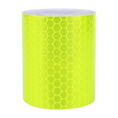 Store_9 - Reflecterende tape - Veiligheidstape - 5 cm breed - Fluorescent - Waarschuwingstape voor voertuigen - Rood of groen of blauw of wit of geel