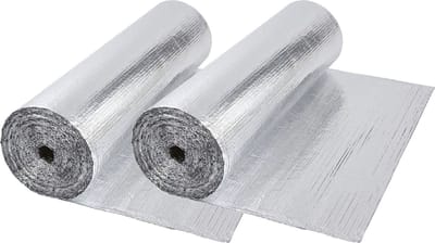Benson Radiatorfolie - 2x - 250 x 45 cm - aluminium - energiebesparende isolatiefolie