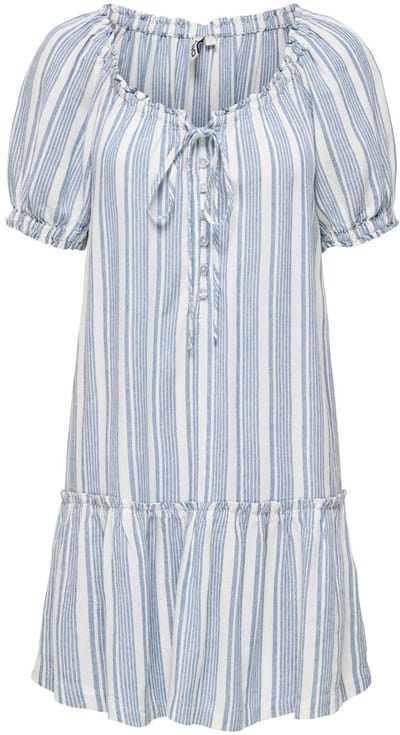 ONLY - ONLGOA SS LINEN SHORT DRESS CC PNT - Meisjes - Mini jurken