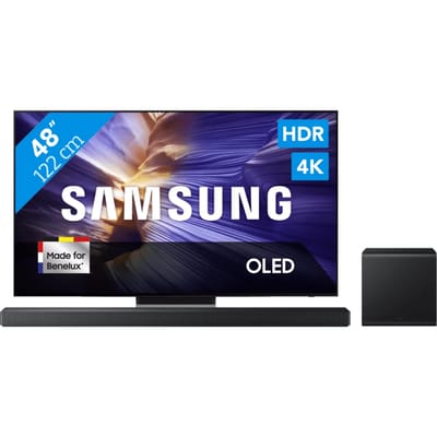 Samsung 48" OLED S90F 4K (2025) + Samsung HW-QS700F (2025)