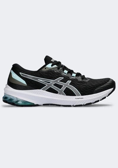 Asics Gel-Phoenix 12 - Hardloopschoen - Zwart/Blauw - Maat 39.5 Dames