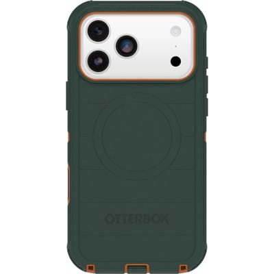 Otterbox Defender Pro - Geschikt voor iPhone 17 Pro Max hoesje - Magsafe Backcover - Groen
