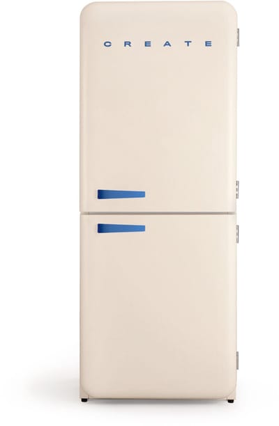 CREATE - Koelkast in retro stijl - FRIDGE RETRO COMBI 401 L