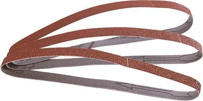 wolfcraft - Set textiel schuurbanden 3-delig, voor hout/metaal - 1869000