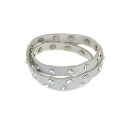 Behave - Armband zilverkleur met steentjes - Casual sparkle