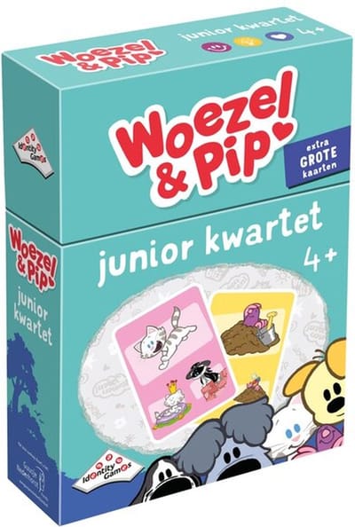Woezel & Pip - Junior Kwartet - Spel - 4 + Jaar