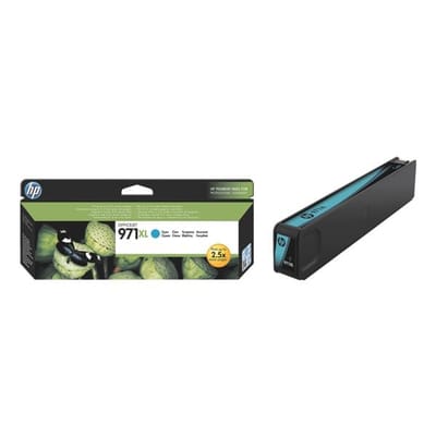 HP CN626A nr. 971XL inktcartridge cyaan hoge capaciteit (origineel)