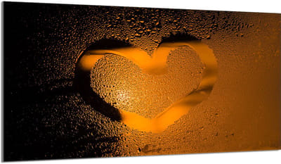 TMK ArtDeko - Hartglazen Beschermplaat voor Fornuis - 90x52 cm - Schokbestendige Print