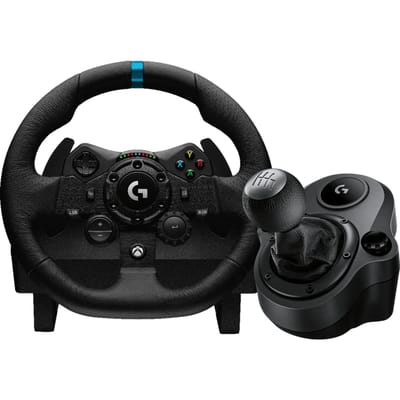 Logitech G923 TRUEFORCE Xbox & PC + Driving Force Shifter