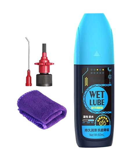 Kettingsmeerolie - Fietsolie - Fietsonderhoud - Alle weersomstandigheden - 60ml - Transparant