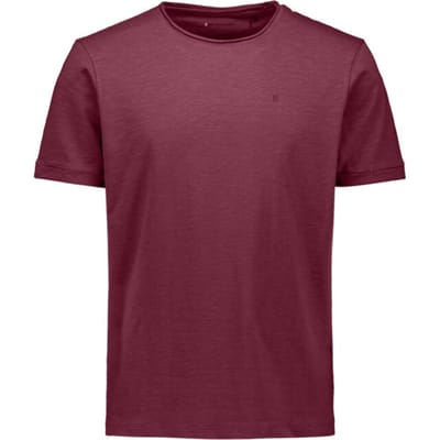 No Excess T-shirt Crewneck Slub Dark Wine Maat: XXL | Basic T-Shirts Outlet | Heren