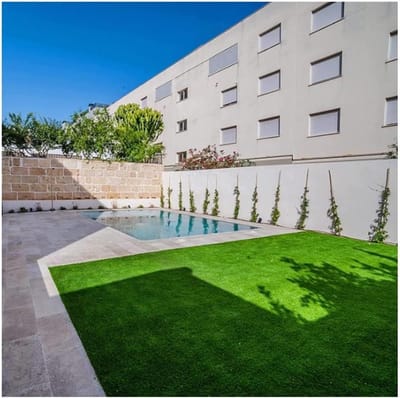 Kunstgras Rol - Tapijt Gras - Buiten Decoratie - Drainage Gaten - 2x2m - Groen