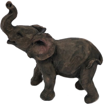 PIA Soft Toys - Olifant - 9.5 cm - Plastic