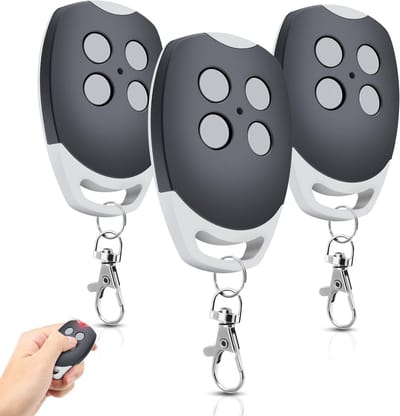 3 Stuks Garagedeuropener Afstandsbediening 433,92 MHz met 4 Kanalen, Compatibel met Ditec en BIXL Modellen