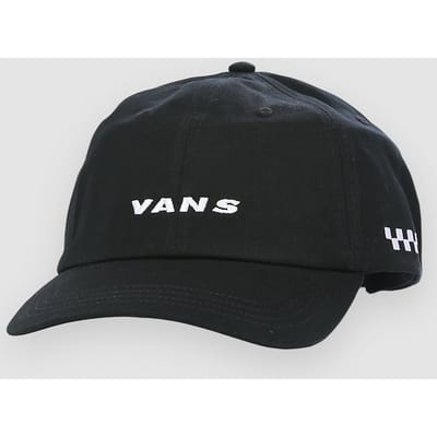 Vans Check Side Curved Bill Jockey Cap zwart