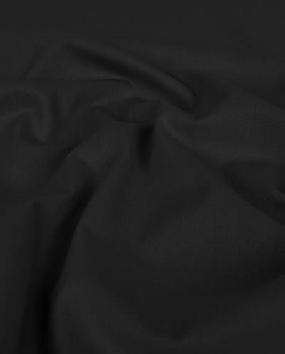 Voeringsstof Stretch Uni – Zwart – 65 g/m² – Glad – 150 cm Breed – Per Meter