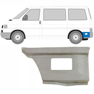 Reparatiepaneel achterspatbord voor Volkswagen Transporter T4 1990-2003 / Links