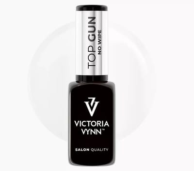 Victoria Vynn – Top Gun - Nieuw - No Wipe 8 ml - glanzende topcoat - zonder krassen - hoogglans - topcoat - gelpolish - gellak - gelnagels - nagels - manicure - nagelverzorging - Caramdia