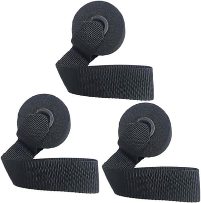 Deuranker Set - Trainingsaccessoires - Thuis Fitness - Beschermt Deuren - 25x4CM - Zwart