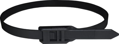 Kortpack - Flat head Tyraps - 400mm x 9.0mm - Zwart - 100 Stuks - Kabelbinders met platte kop - Geen scherpe randen - (099.0984)