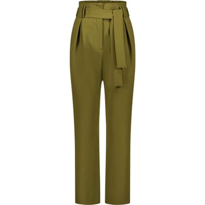 Ibana Panni Army Green Size: 34 | Straight Pants Outlet | Dames | Groen