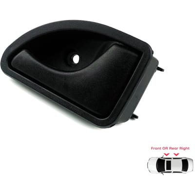 BDP91 Interieur Rechter Deurklink Zwarte Kleur voor Renault Kangoo MK1 KC FC Twingo MK1 C06 S06 Nissan Kubistar X76 8200259376