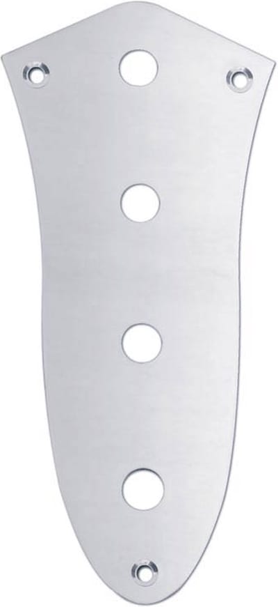 Boston CP-JB-AC Controleplaat voor Jocker Basgitaar - Chroom met 9,5mm Gaten
