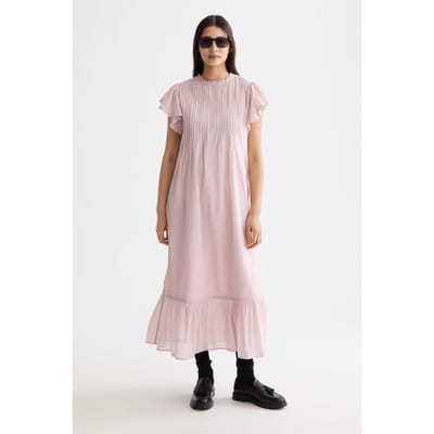 Scotch & Soda Maxi Dress With Pleated Lace Details Burnished Lilac Taglia: 34 | Maxi abiti Outlet | Donna | Viola