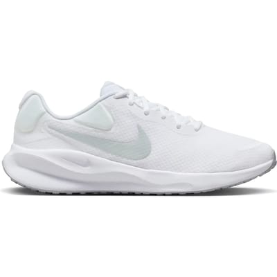 Nike Revolution 7 - Hardloopschoenen - Maat 44.5 - Wit/Wit/Pure Platinum / Wit - Revolution - Hardlopen - Heren Hardloopschoenen