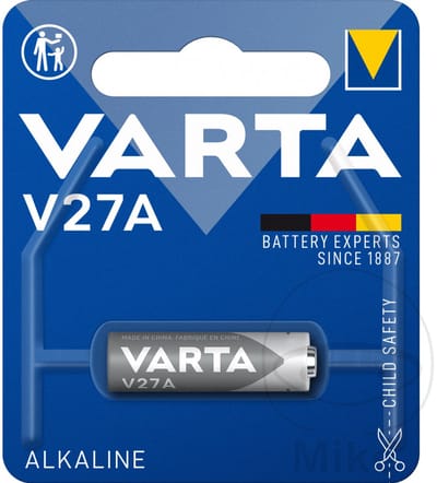 VARTA V27A Alkaline Special Battery 12V 1 Pack