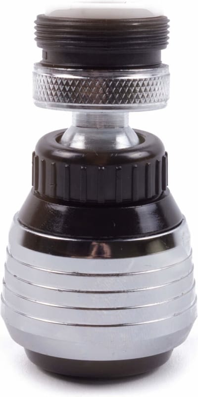 Benson Roterende kraansproeier - 360 graden draaibaar - 2 standen - Duits metaal - 6 cm