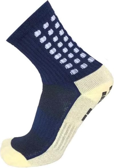 Jumada's - gripsokken - prestatie - grip - voetbal - tennis - anti blaren - donker blauw