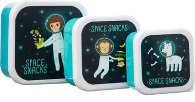 Snackdoosjes (3 st) Space van Sass & Belle