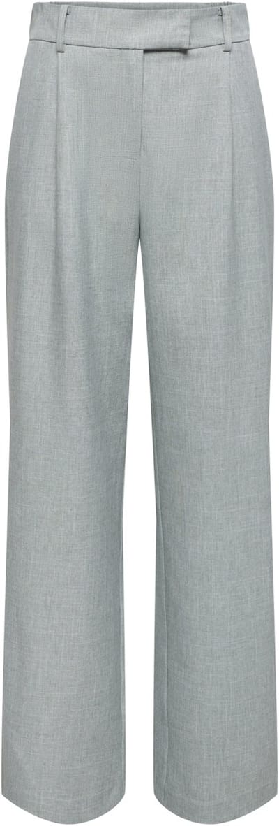 Only Broek Onllinda Hw Str Mel Pants Tlr Noos 15336761 Lily Pad/ Melange Dames Maat - W25 X L32