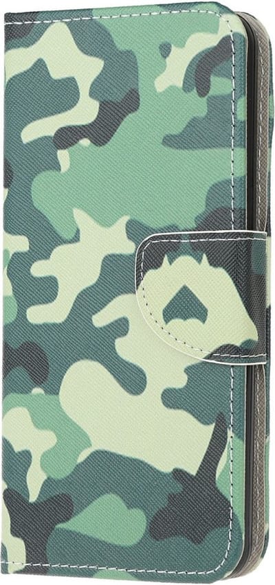 Coverup Hoesje - Geschikt voor Motorola Moto G10 / G20 / G30 Hoesje - Coverup Book Case - Camouflage