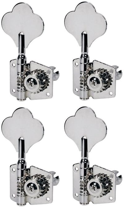 Boston 88-CL Bass Guitar Machine Heads 4L Chrome - Basgitaar stemmechaniek