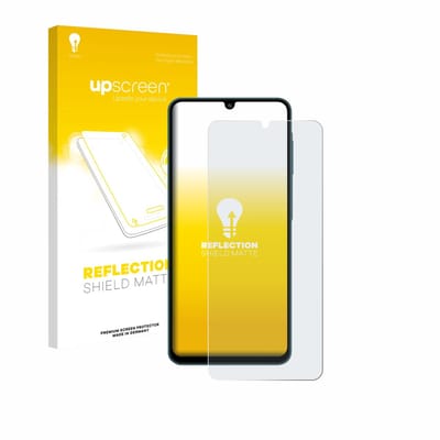upscreen - Screenprotector voor Samsung Galaxy F07 - Folie Beschermfolie anti glare matte