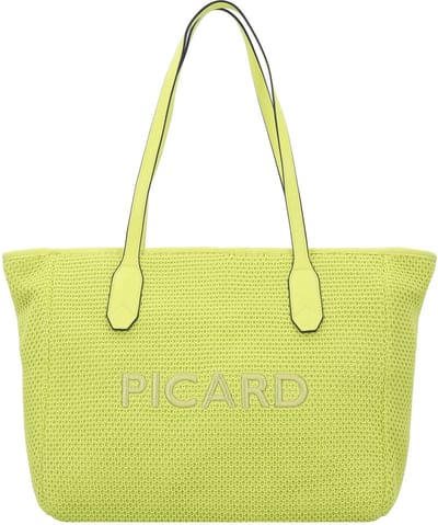 PICARD Schoudertas Knitwork Shopper Lime Lichtgroen