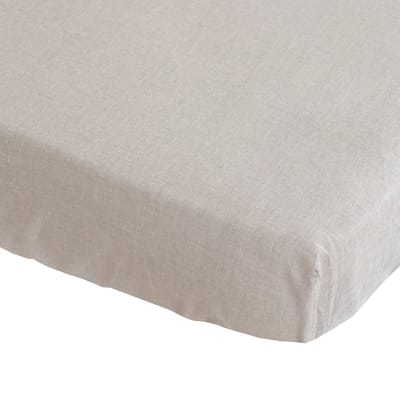 BINK Bedding Hoeslaken Bo Zand 70 x 150 cm - juniorbed - peuterbed - kinderkamer - chambre - beige