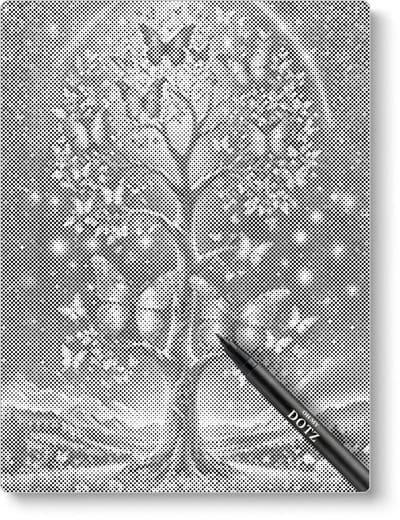 Vlinderboom | Dot painting | 30x40cm | Dot painting | Oh My Dotz | Dots stippen | Diamond painting & Schilderen op nummer alternatief | Happy hobby