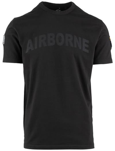 Fostex T-shirt 101st Airborne Heavy Zwart S