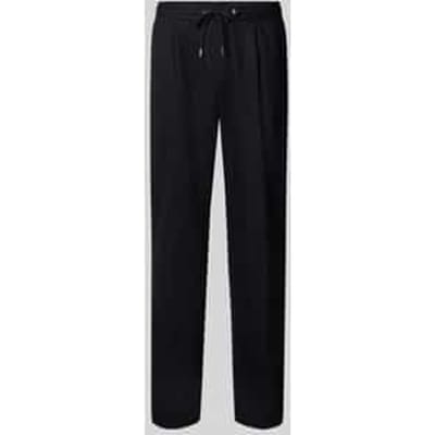 Regular fit broek met wol