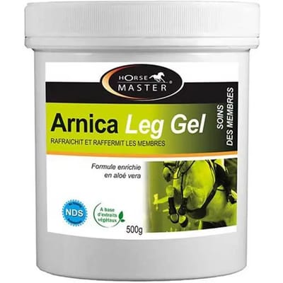 Verfrissende gel voor paarden Horse Master Arnica Leg 500 g