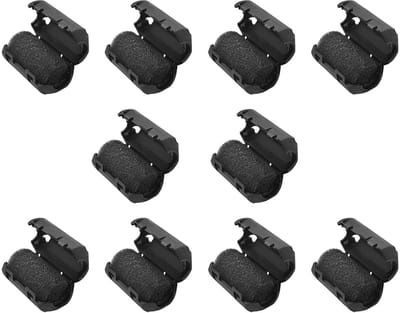 Dailygoods- Filamentfilter 10 Stks - 3D Printer Accessoires - Anti Statische Reiniger - Rubber Schuim - Universeel Gebruik - Hoge Dichtheid