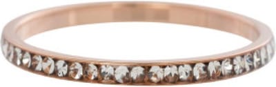iXXXi Vulring Zirkonia Crystal roségoudkleurig 2mm - maat 17