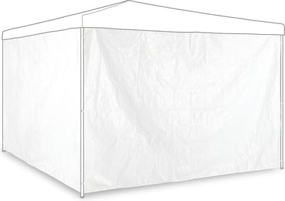 partytent zijwand - set van 2 - waterdicht - 3 x 2 m - met klittenband - zonder raam
